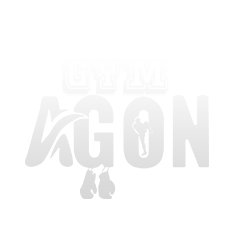 gym agon logo _ white _ 250 by 250 Gym Agon logo