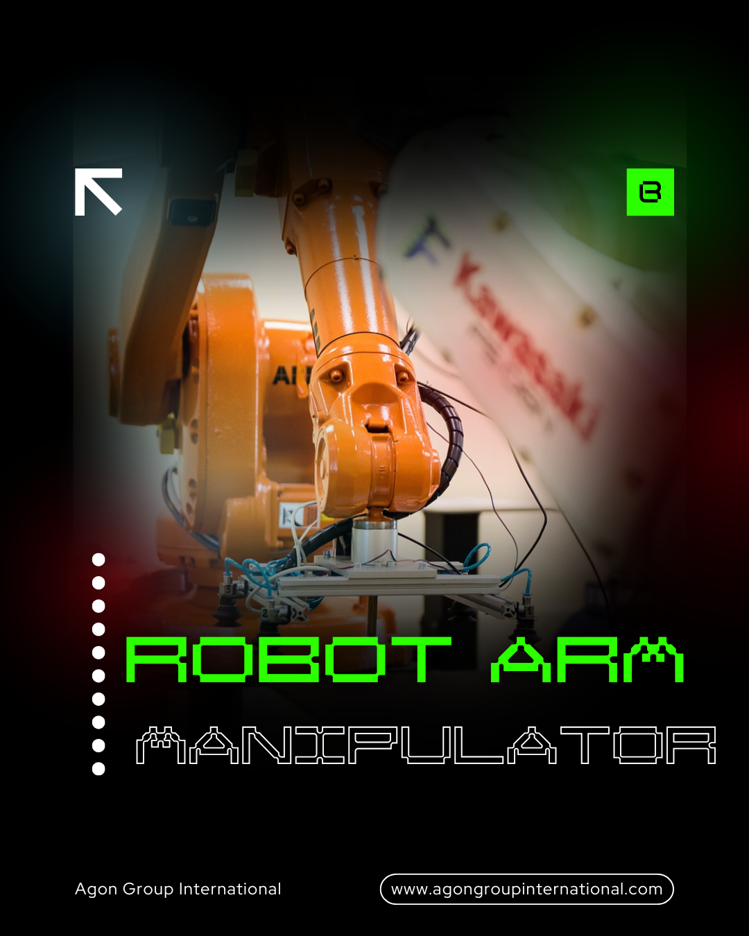 Robot Arm manipulator by Agon Group International